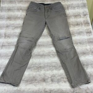 Kuhl Rydr Mens 34x34 Grey Brown Articulated Knee Rugged Outdoor Cargo Pants